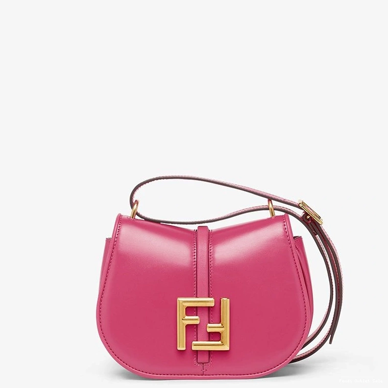 Cheap In Bag Rose Calf Fendi Leather C'mon Mini 0816